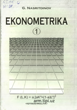 Ekonometrika.1