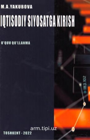 IQTISODIY SIYOSATGA KIRISH