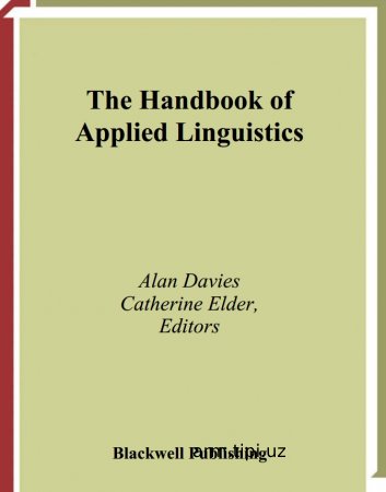 The Handbook of Applied Linguistics