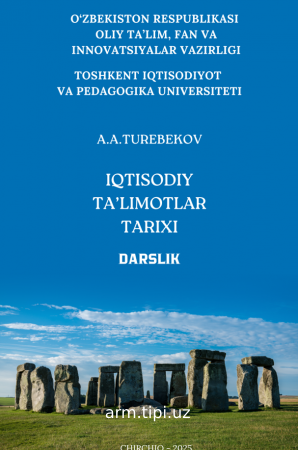 IQTISODIY TA’LIMOTLAR TARIXI