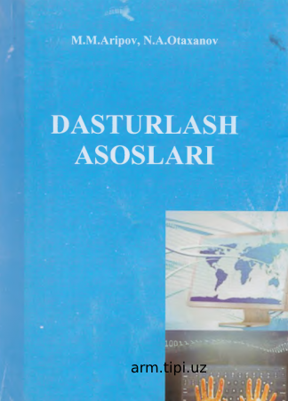 dasturlash asoalari