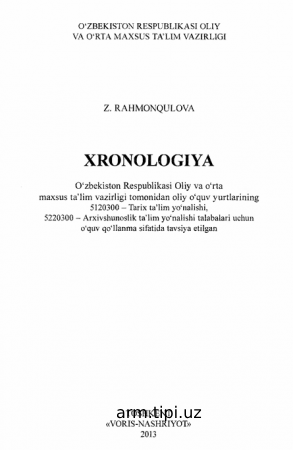 XRONOLOGIYA