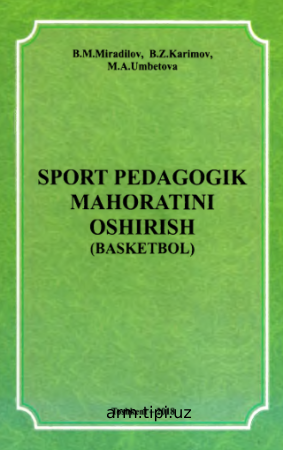 sport pedagogik maxoratni oshirish